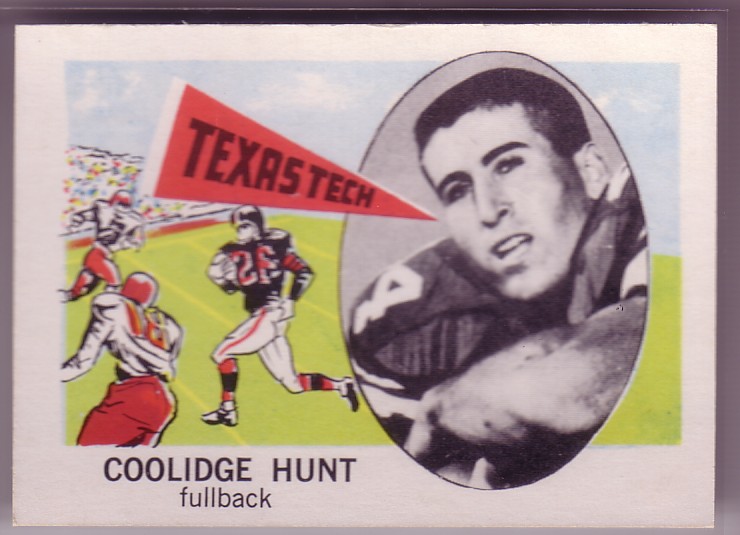 1961 Nu-Card #139 Coolidge Hunt