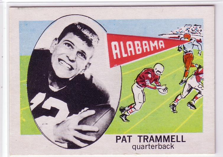 1961 Nu-Card #142 Pat Trammell