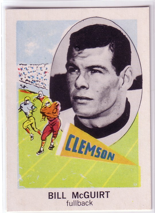 1961 Nu-Card #160 Bill McGuirt