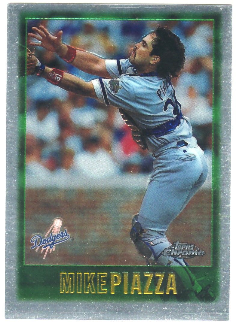 1997 Topps Chrome #9 Mike Piazza