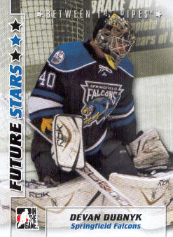 2007-08 Between The Pipes #12 Devan Dubnyk