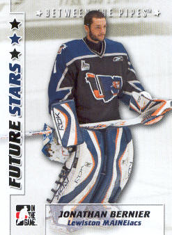 2007-08 Between The Pipes #23 Jonathan Bernier