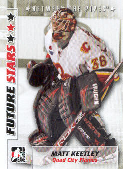 2007-08 Between The Pipes #37 Matt Keetley