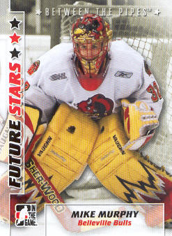 2007-08 Between The Pipes #40 Mike Murphy