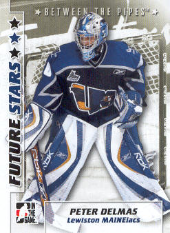 2007-08 Between The Pipes #43 Peter Delmas