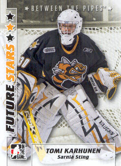 2007-08 Between The Pipes #55 Tomi Karhunen