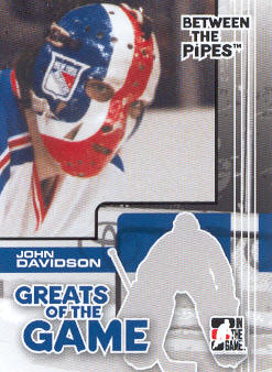 2007-08 Between The Pipes #81 John Davidson