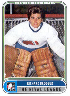 2007-08 Between The Pipes #93 Richard Brodeur