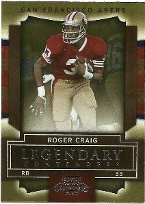 2009 Playoff Contenders Legendary Contenders #73 Roger Craig