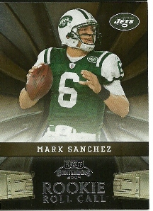 2009 Playoff Contenders Rookie Roll Call #16 Mark Sanchez