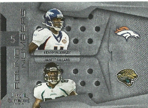 2009 Playoff Contenders Round Numbers #25 Kenny McKinley/Jarett Dillard