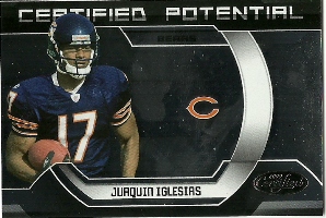 2009 Certified Certified Potential #33 Juaquin Iglesias