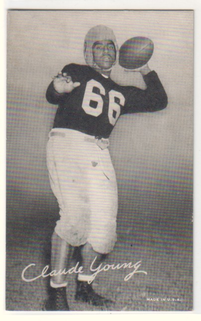 1948-52 Exhibit W468 Variations #58A Buddy Young B&W PC
