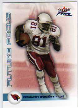 2003 Fleer Focus Numbers Decade #138 Anquan Boldin