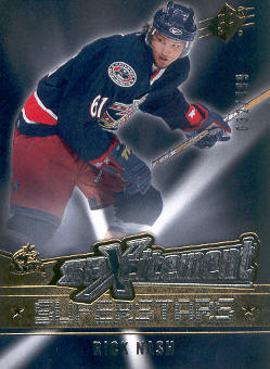 2005-06 SPx Xcitement Superstars #XSRN Rick Nash