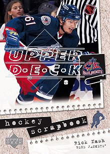 2005-06 Upper Deck Scrapbooks #HS10 Rick Nash