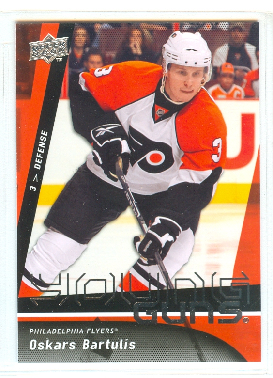 2009-10 Upper Deck #484 Oskars Bartulis YG RC