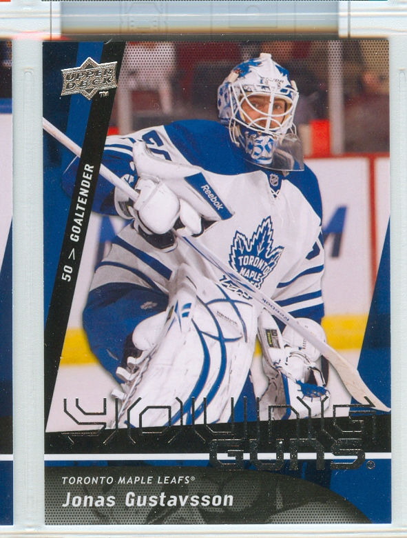 2009-10 Upper Deck #490 Jonas Gustavsson YG RC