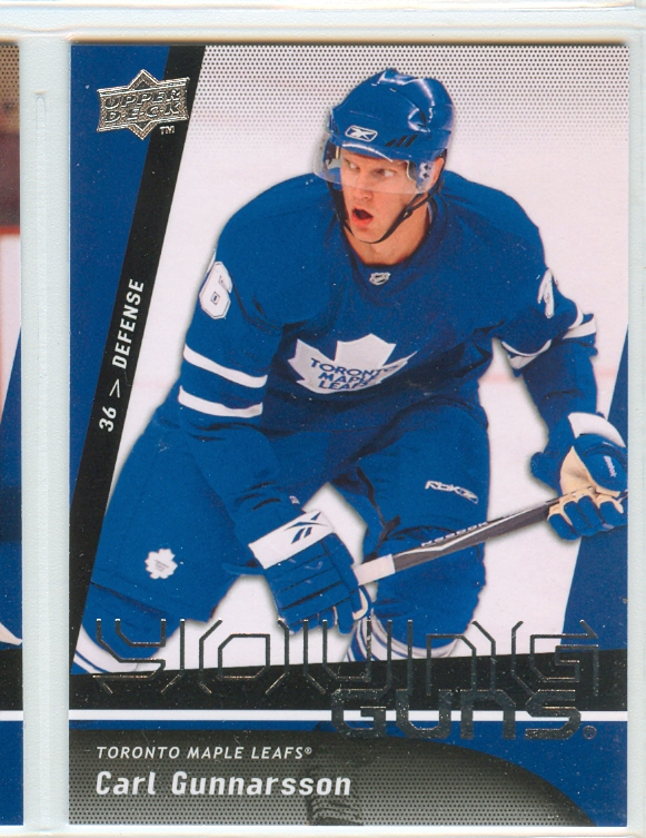 2009-10 Upper Deck #492 Carl Gunnarsson YG RC