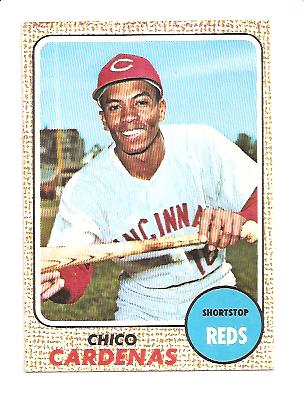 1968 Topps #23 Chico Cardenas