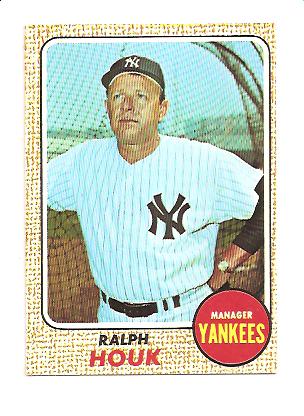 1968 Topps #47 Ralph Houk MG
