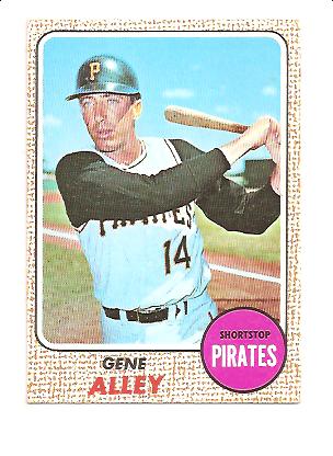 1968 Topps #53 Gene Alley