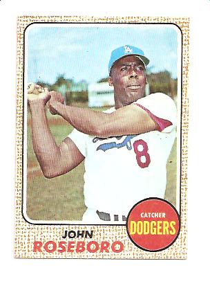 1968 Topps #65 John Roseboro