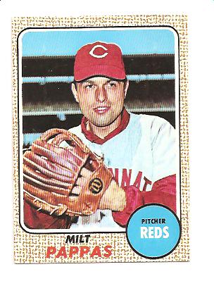 1968 Topps #74 Milt Pappas
