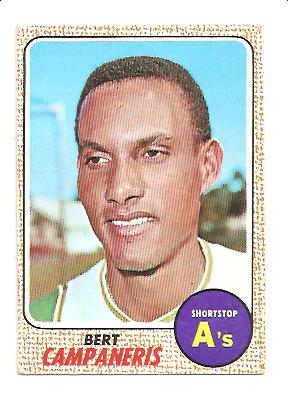 1968 Topps #109 Bert Campaneris