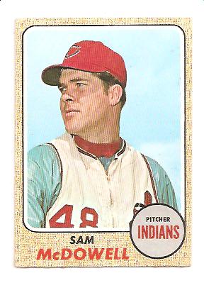 1968 Topps #115 Sam McDowell