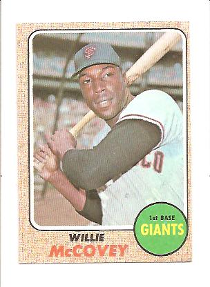 1968 Topps #290 Willie McCovey