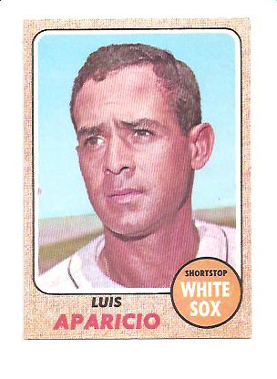 1968 Topps #310 Luis Aparicio front image