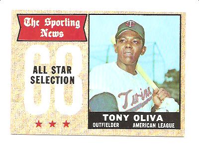 1968 Topps #371 Tony Oliva AS