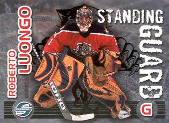 2003-04 Pacific Supreme Standing Guard #7 Roberto Luongo