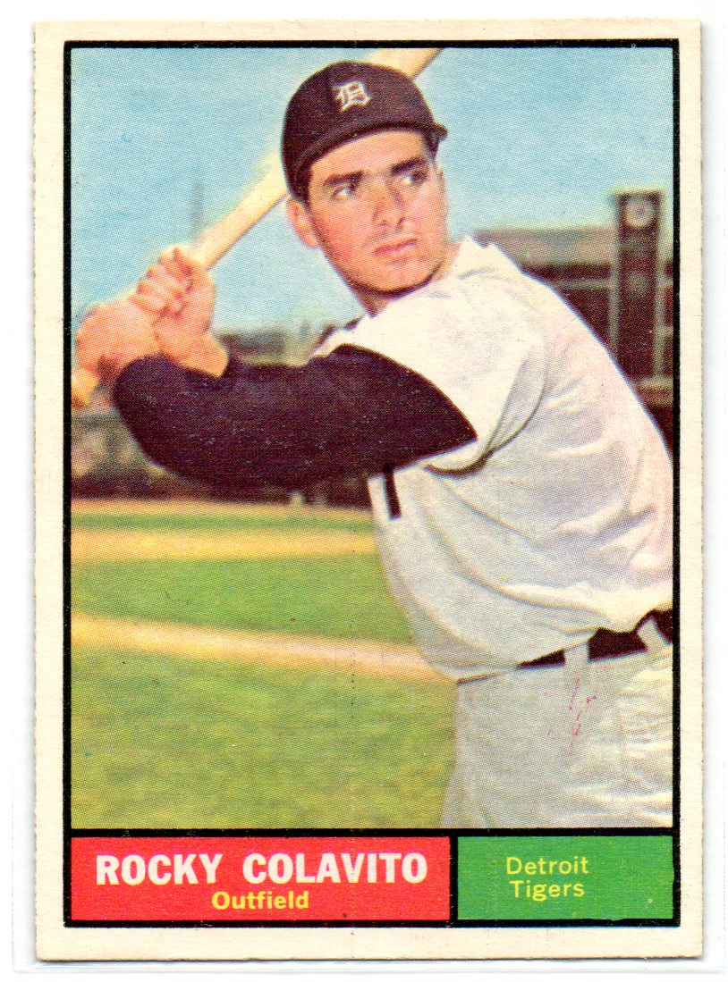 1961 Topps #330 Rocky Colavito
