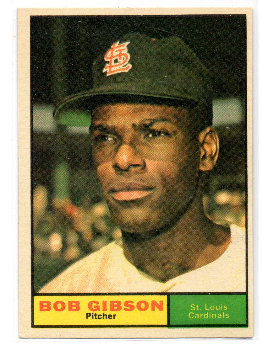 1961 Topps #211 Bob Gibson