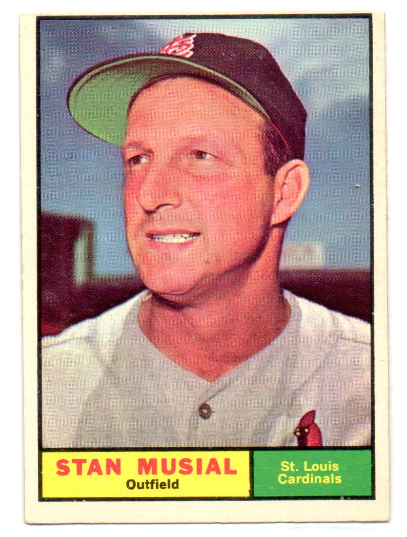 1961 Topps #290 Stan Musial