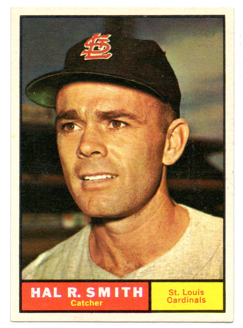 1961 Topps #549 Hal R. Smith