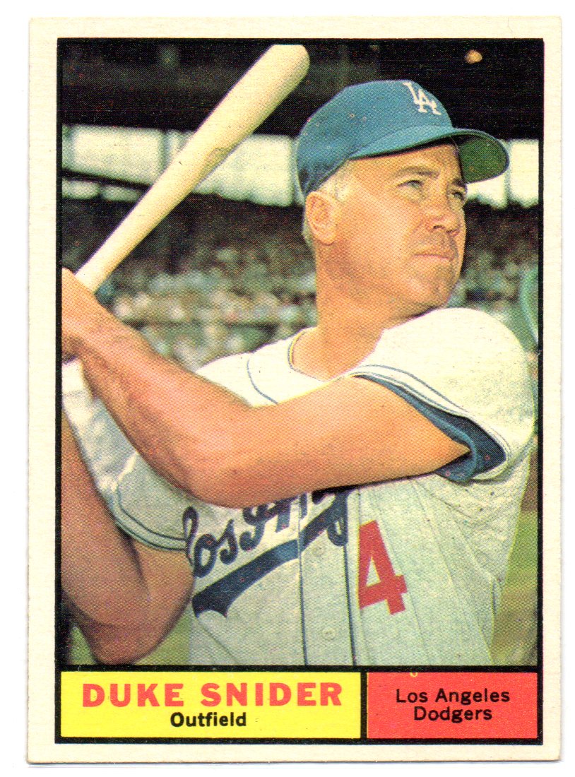 1961 Topps #443 Duke Snider