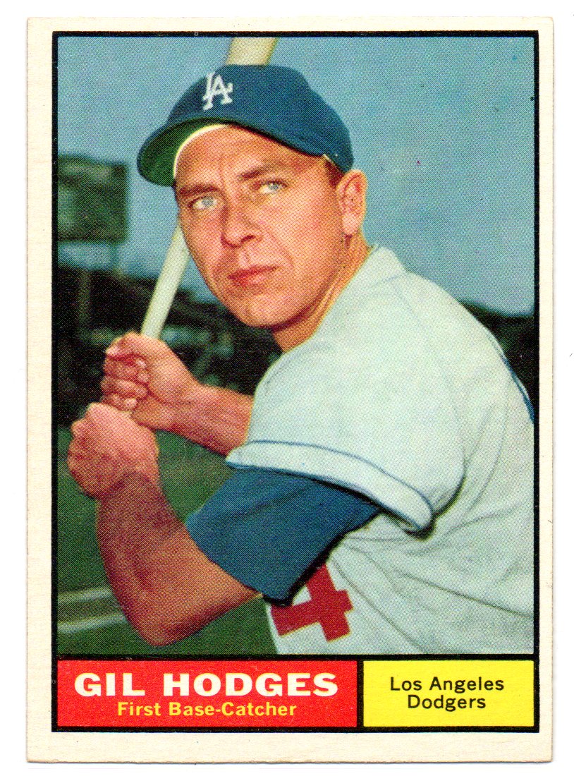 1961 Topps #460 Gil Hodges