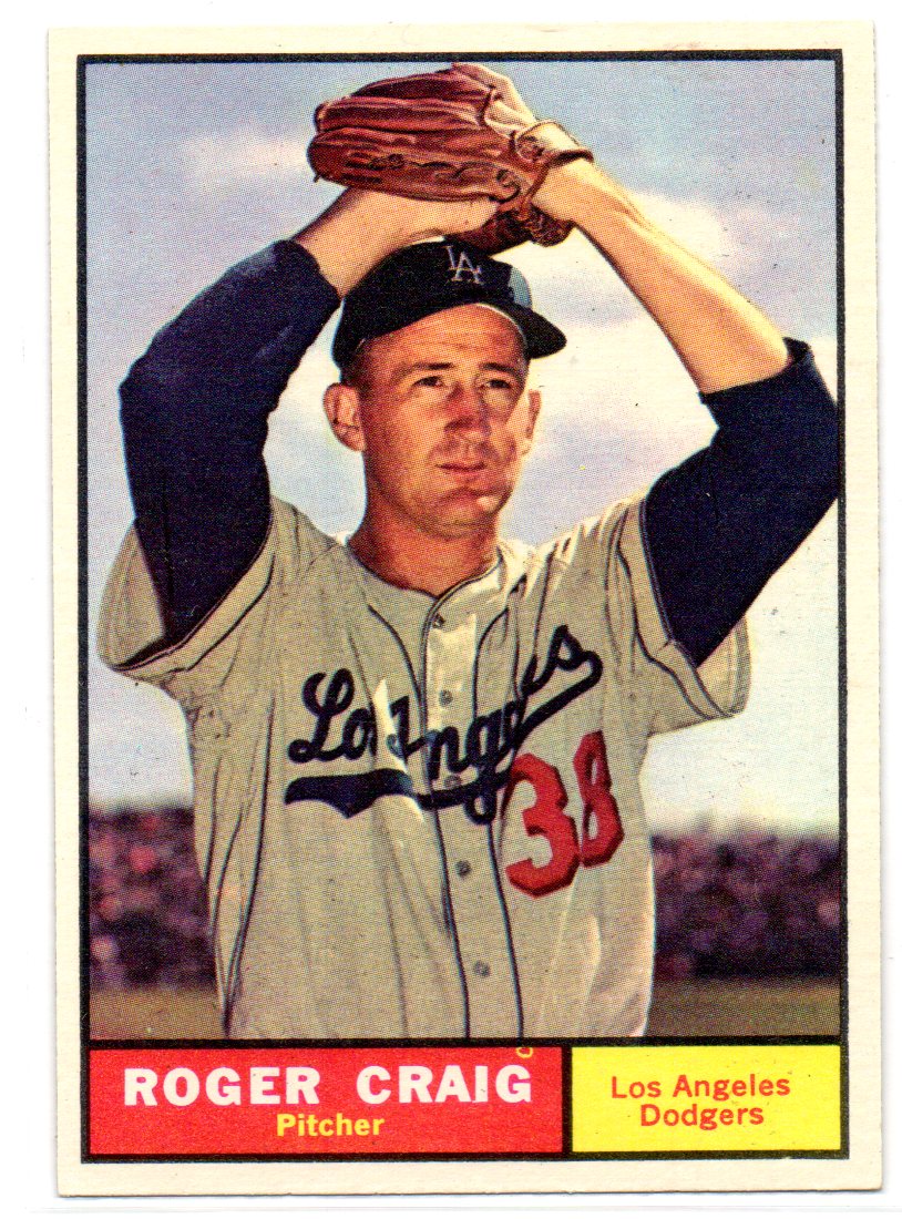 1961 Topps #543 Roger Craig