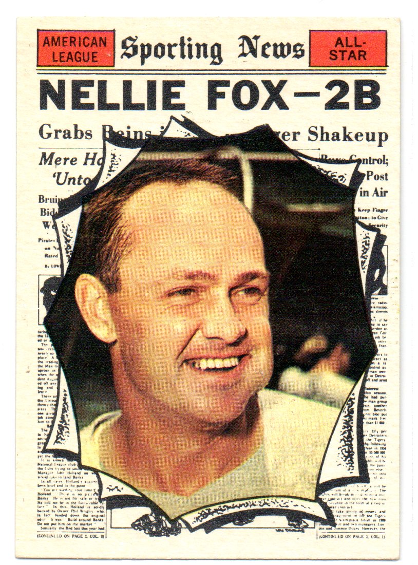 1961 Topps #570 Nellie Fox AS