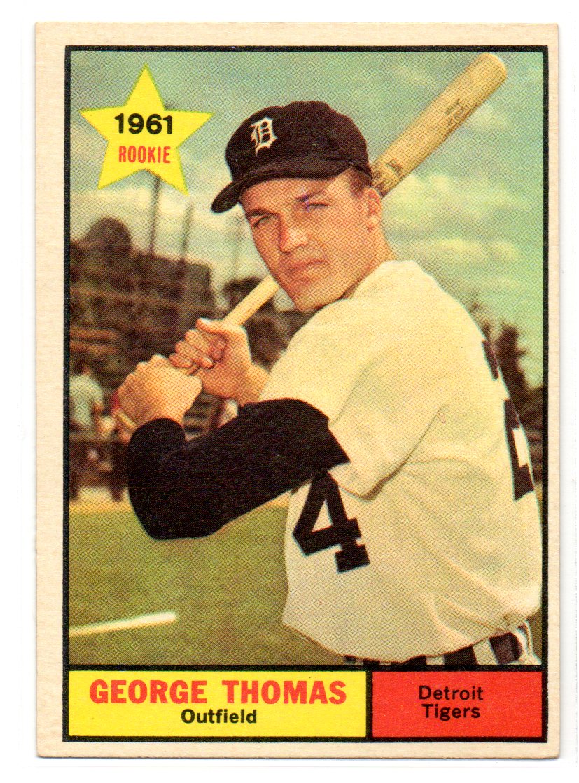 1961 Topps #544 George Thomas RC
