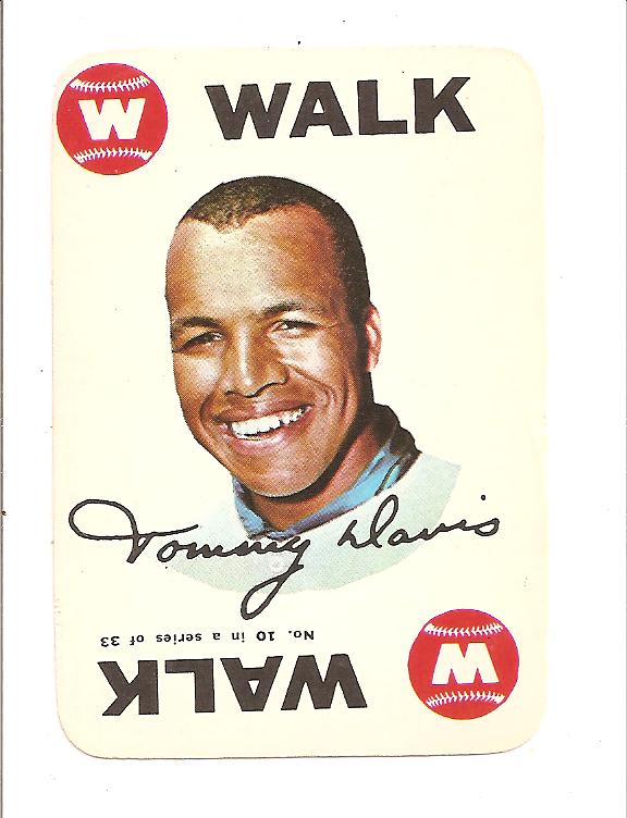 1968 Topps Game #10 Tommy Davis