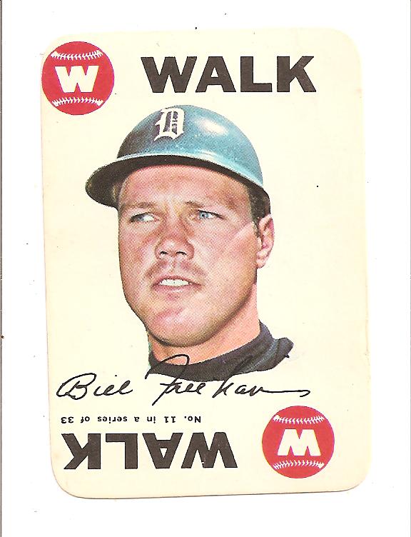1968 Topps Game #11 Bill Freehan