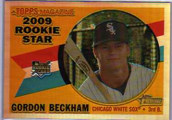 2009 Topps Heritage Chrome Refractors #CHR154 Gordon Beckham