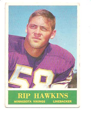 1964 Philadelphia #103 Rip Hawkins