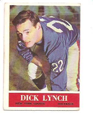 1964 Philadelphia #121 Dick Lynch RC