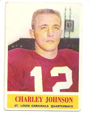 1964 Philadelphia #174 Charley Johnson
