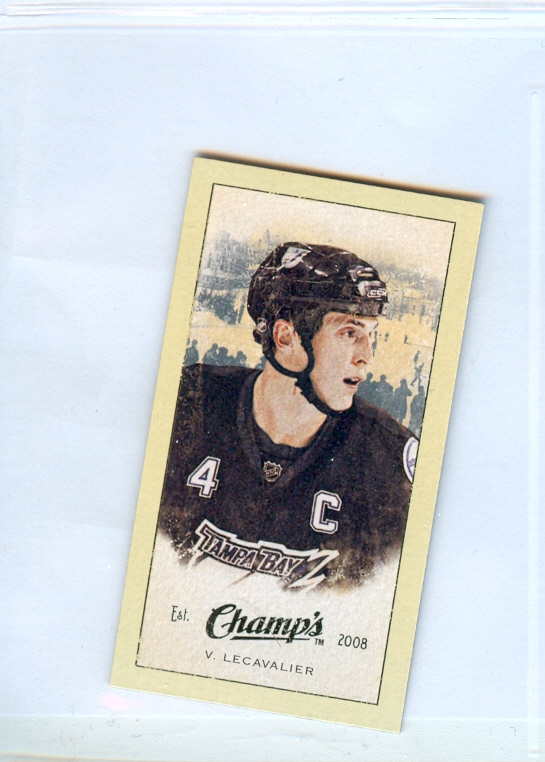 2009-10 Upper Deck Champ's Mini Blue Backs #283 Vincent Lecavalier